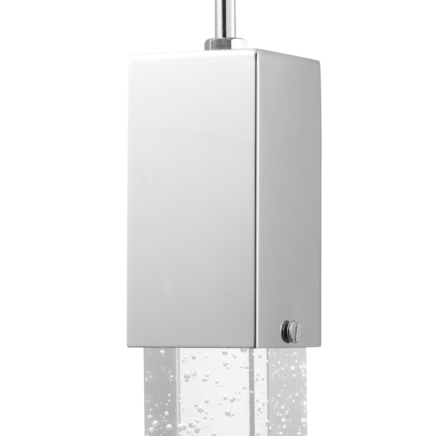 Rectangular Crystal Pendant // 1 Light