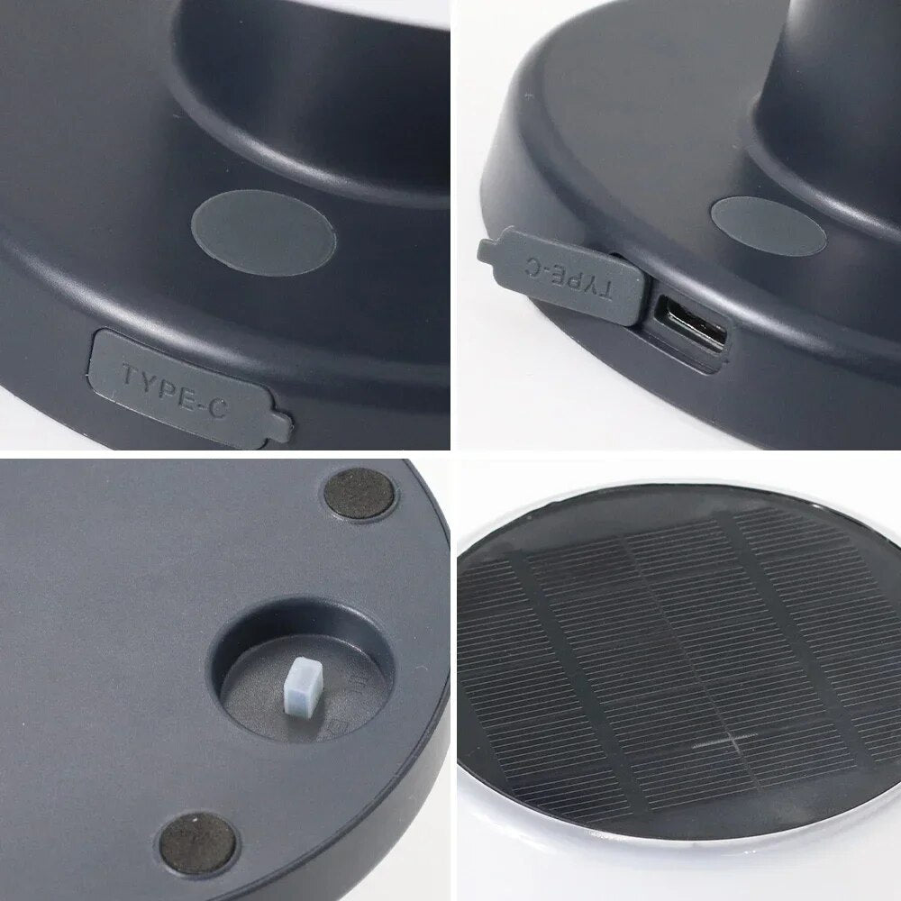 Solar Outdoor Light for Garden, Lawn, and Terrace - Wall Gate Light with Vintage Style