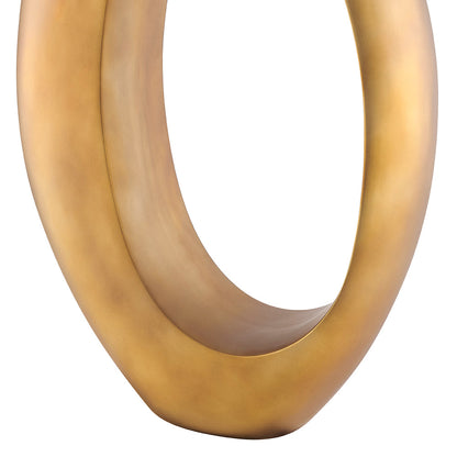 Trombone Vase Small // Matte Bronze