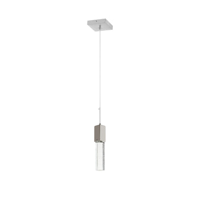 Rectangular Crystal Pendant // 1 Light