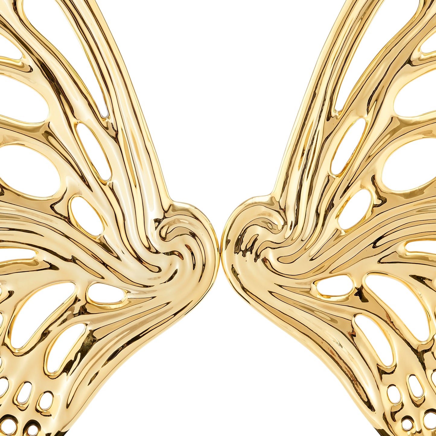 Butterfly Wings Sculpture // Gold