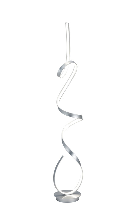 Amsterdam LED Dimmable 63" Floor Lamp // Silver