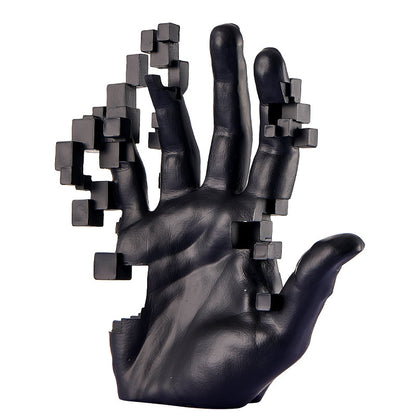 Pixel Hand // Matte Black
