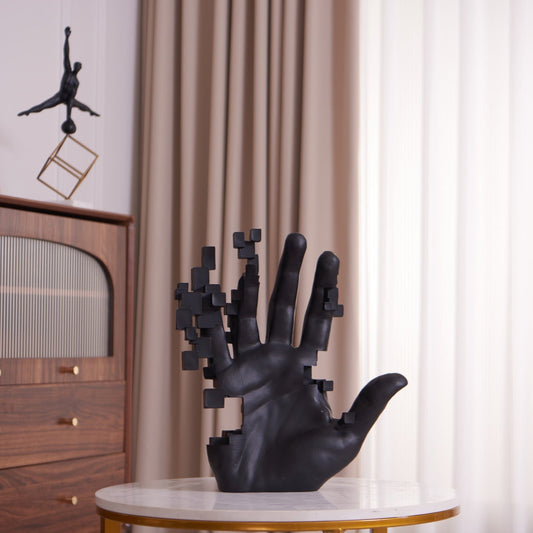 Pixel Hand // Matte Black