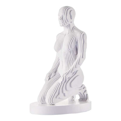 Woman Pixel // Matte White