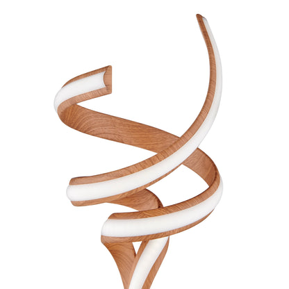 Munich Wood Table Lamp // LED Strip & Touch Dimmer