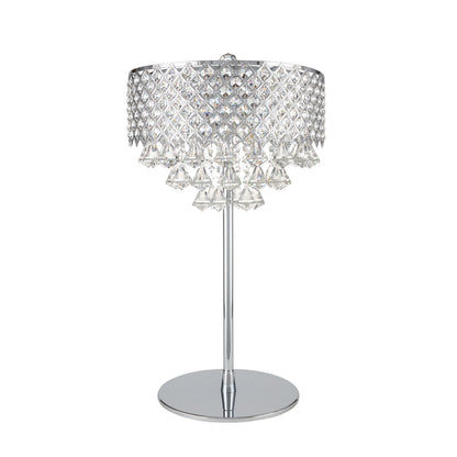 Grand 6 LED Light Table Lamp // Chrome