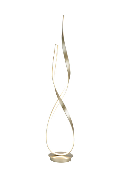 Vienna LED 55" Tall Floor Lamp // Sandy Gold