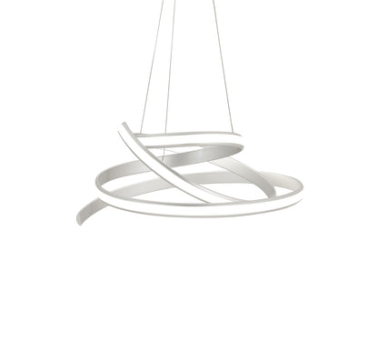 Oslo LED Adjustable Chandelier // Silver