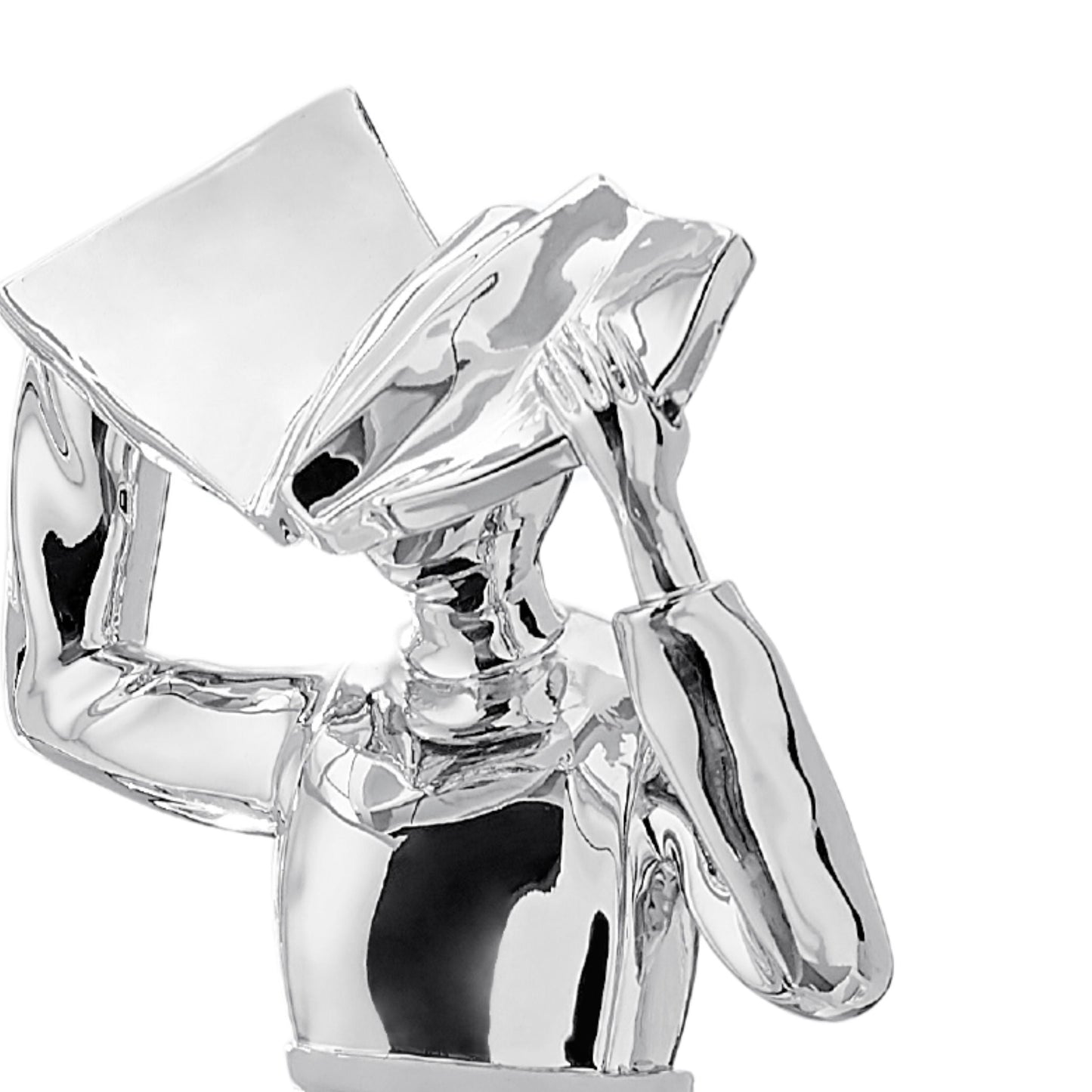 Solange Sculpture // Chrome