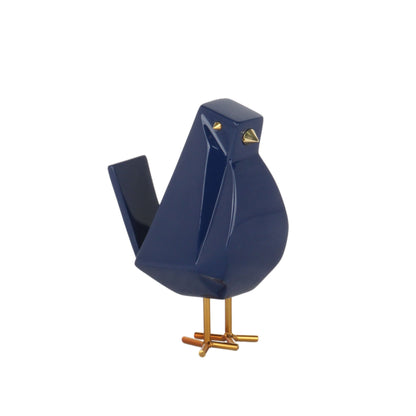 Bird Sculpture // Navy Blue