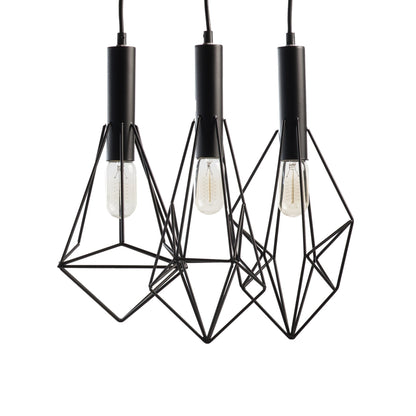 Adele Geometric Pendant // 3 Light