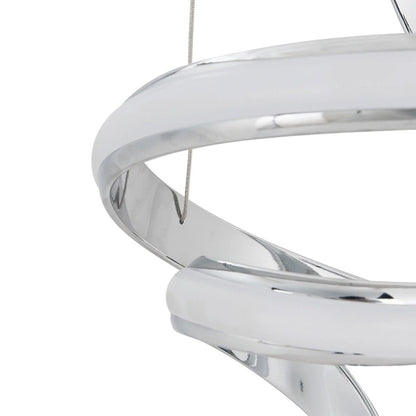 Hamburg LED Chandelier // Chrome