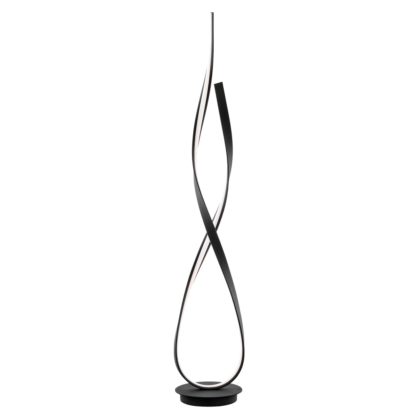 Vienna LED 55" Tall Floor Lamp // Matte Black