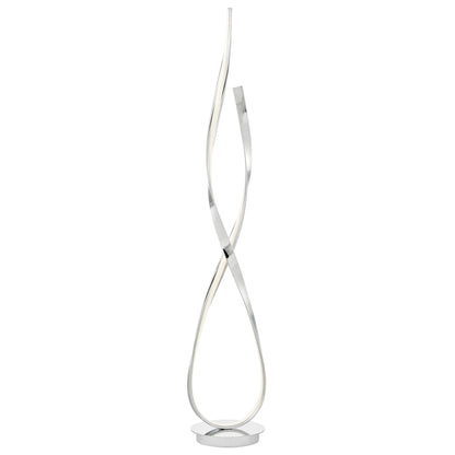 Vienna LED 55" Tall Floor Lamp // Chrome