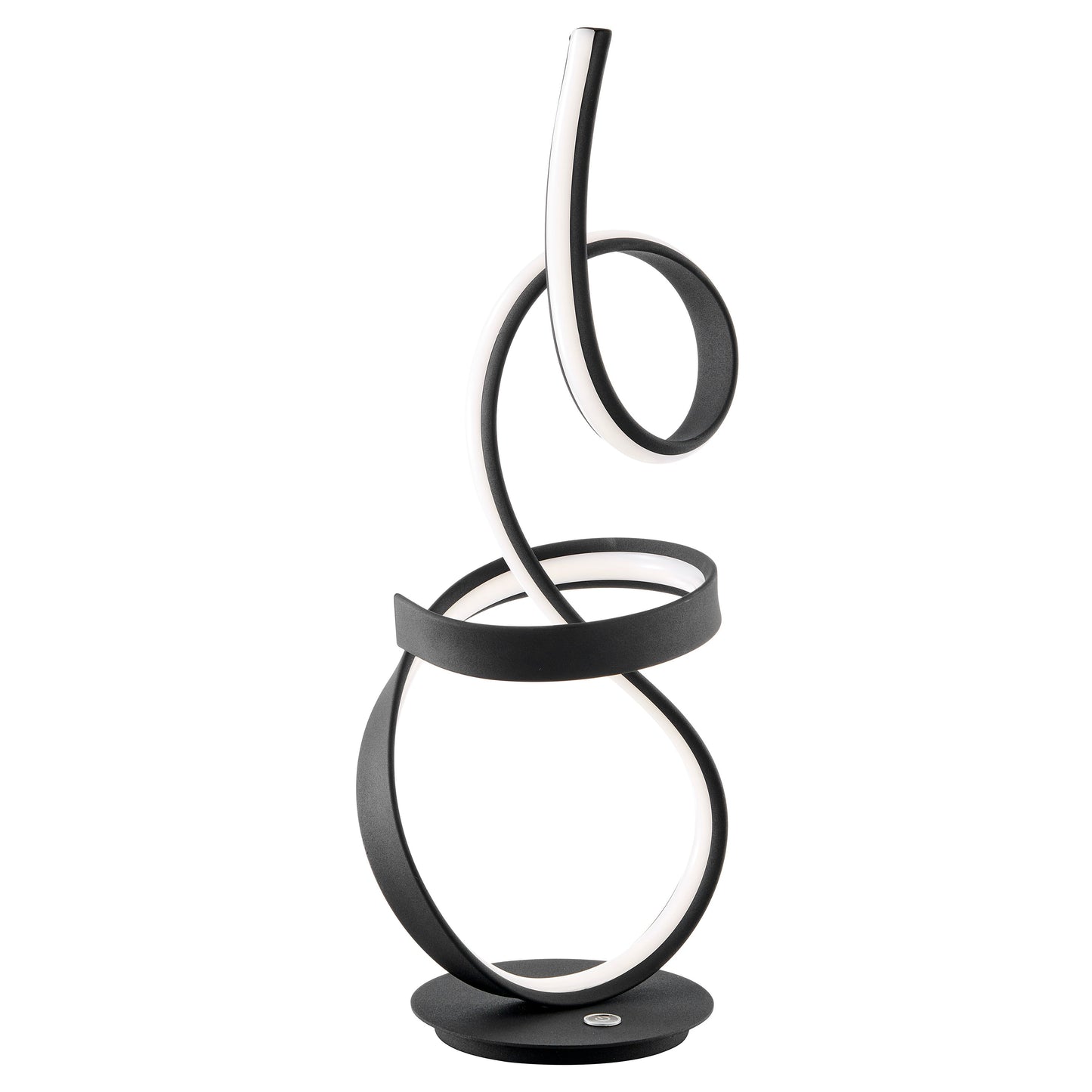 Amsterdam LED with Touch Dimmer Table Lamp // Black