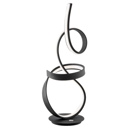 Amsterdam LED with Touch Dimmer Table Lamp // Black