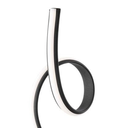 Amsterdam LED with Touch Dimmer Table Lamp // Black