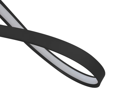 Bucharest Integrated LED Chandelier // Black