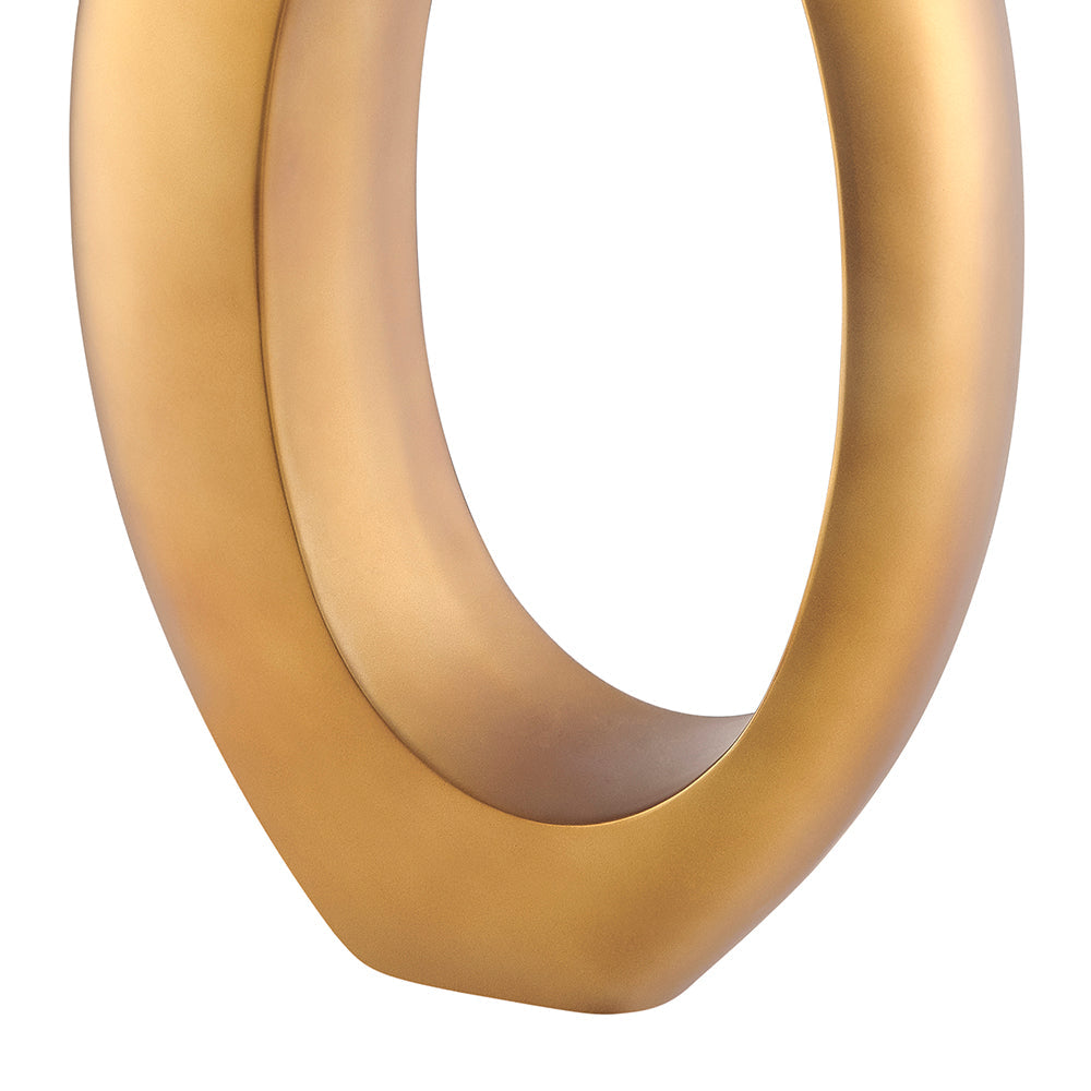 Trombone Vase Large // Matte Bronze