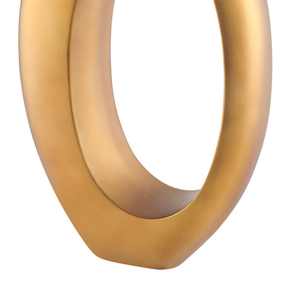 Trombone Vase Large // Matte Bronze