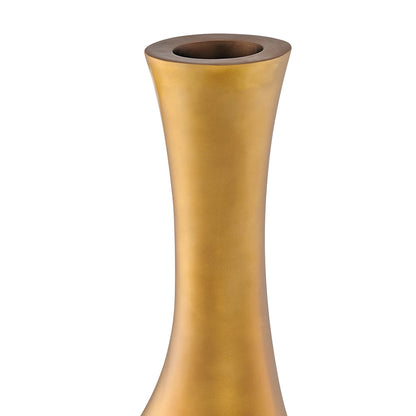 Trombone Vase Small // Matte Bronze