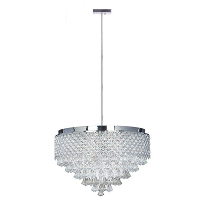 Cinderella Crystal Round Chandelier - 12 Light | Dimmable LED Crystal Lighting