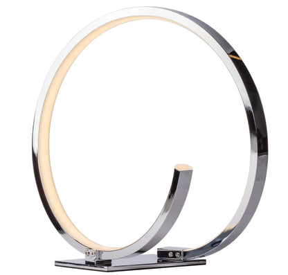 Circular Design Table Lamp - LED Strip | Modern Chic Lamp by Finesse Decor