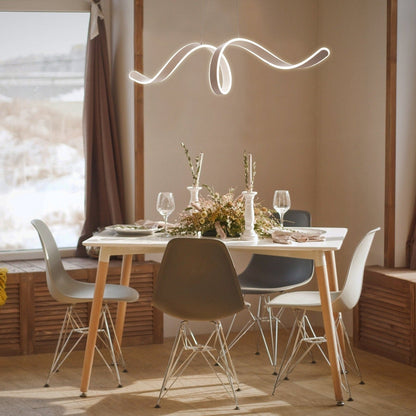 Copenhagen LED Chandelier - White | Modern Dimmable Lighting for Dining and Kitchen