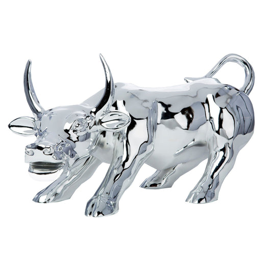 Hydro Bull Sculpture // Chrome