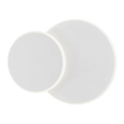 Luna Eclipse Two Circle Multiuse Lamp // White