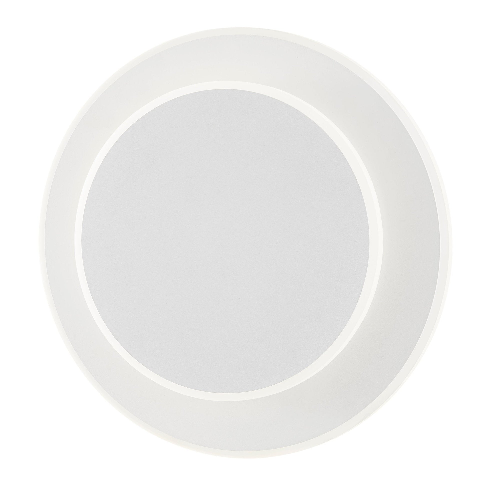 Luna Eclipse Two Circle Multiuse Lamp // White