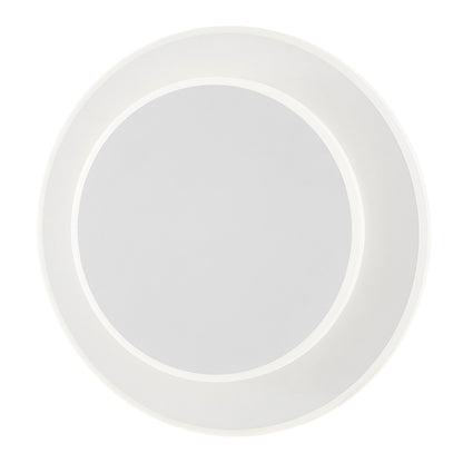 Luna Eclipse Two Circle Multiuse Lamp // White