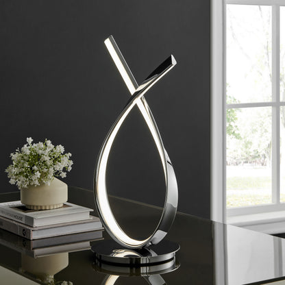 Murphy Table Lamp - Chrome | 3-Way Touch Control with Dimmable Lighting