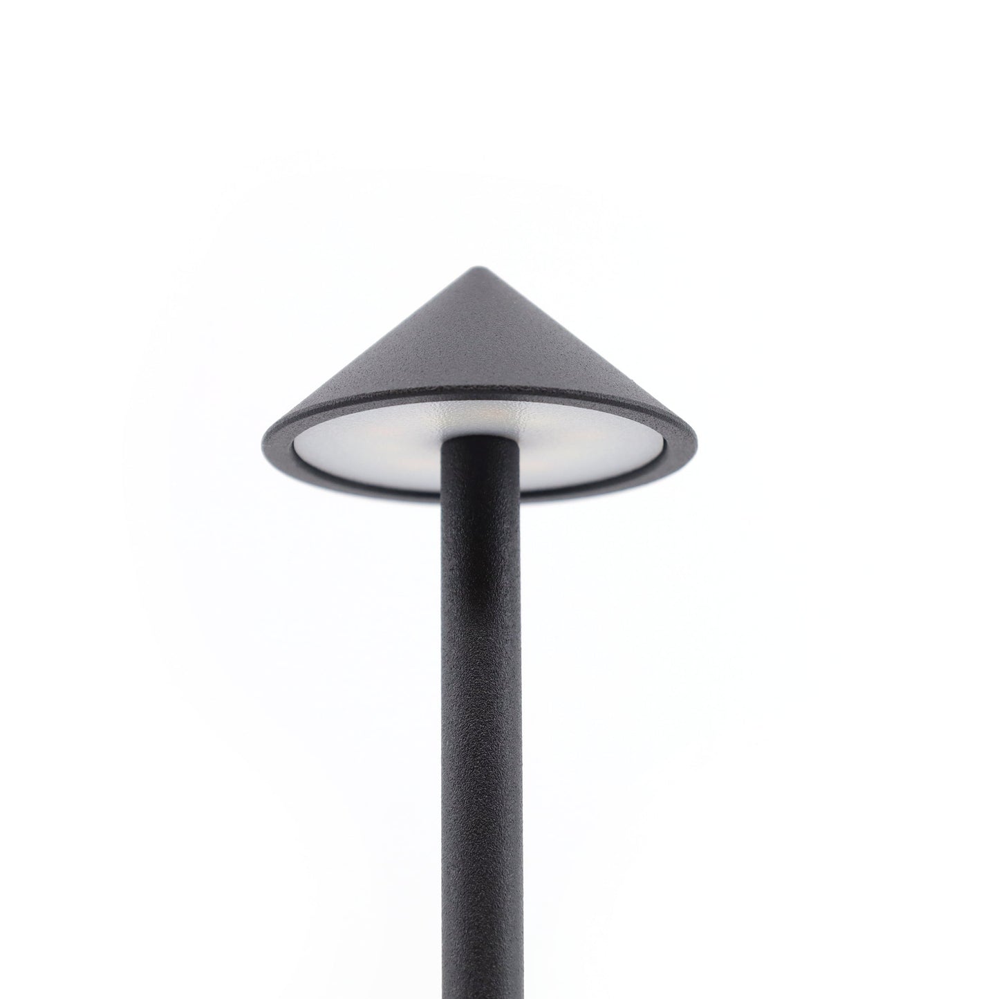 Shade Crest Rechargeable Table Lamp - Black | Modern LED Lighting with Touch Control and Dimming