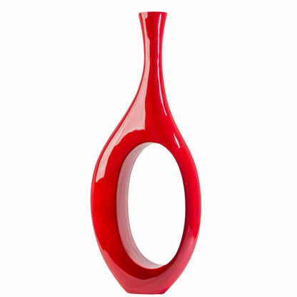 Trombone Vase // Small Red