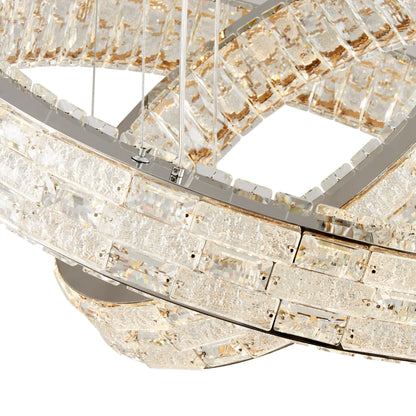 Helix Chandelier // Chrome