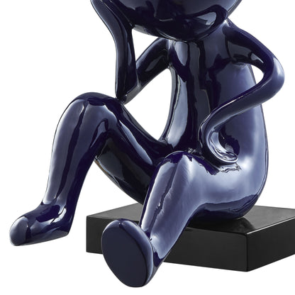 Azzurra Thinker Sculpture