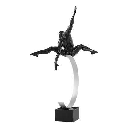 Dynamic Man Sculpture // Black