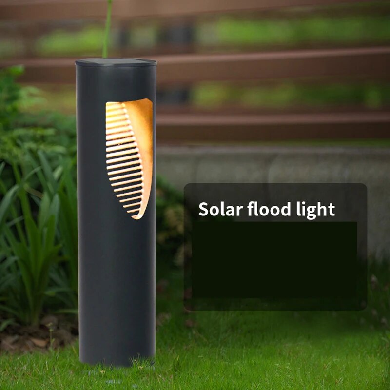 Garden Lights Outdoor Waterproof Garden Lawn Lamp Modern Solar Led Light Outdoor Courtyard Villa Landscape Lawn Bollards Light