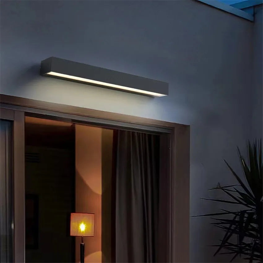 IP65 LED Waterproof Wall Lamps - Modern Indoor Outdoor Lighting for Courtyard, Porch, and Home