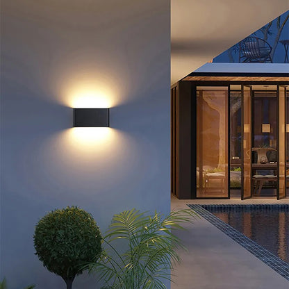 LED Up and Down Wall Lamp Outdoor Wall Light Waterproof Wall Sconce AC90-260V