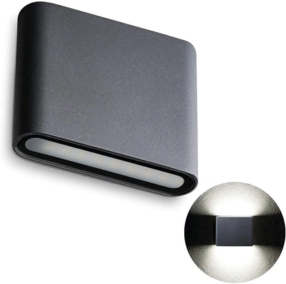 LED Up and Down Wall Lamp Outdoor Wall Light Waterproof Wall Sconce AC90-260V