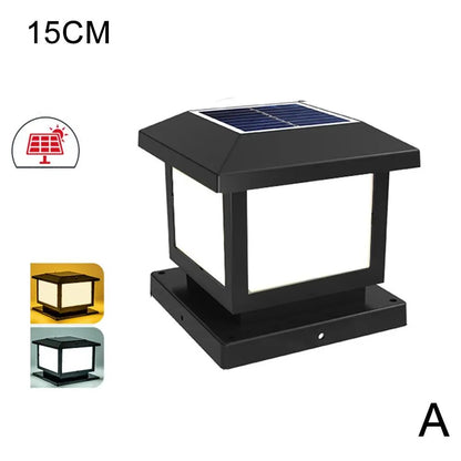 Solar Fence Light - Outdoor Solar Lamp for Garden, Gate, Wall, and Courtyard Decoration