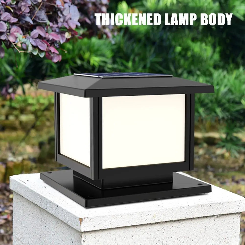 Solar Fence Light - Outdoor Solar Lamp for Garden, Gate, Wall, and Courtyard Decoration