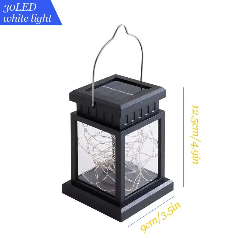 Solar LED Outdoor Floor Lanterns - Waterproof, Powered Candle Lights for Garden, Balcony, and Terrace