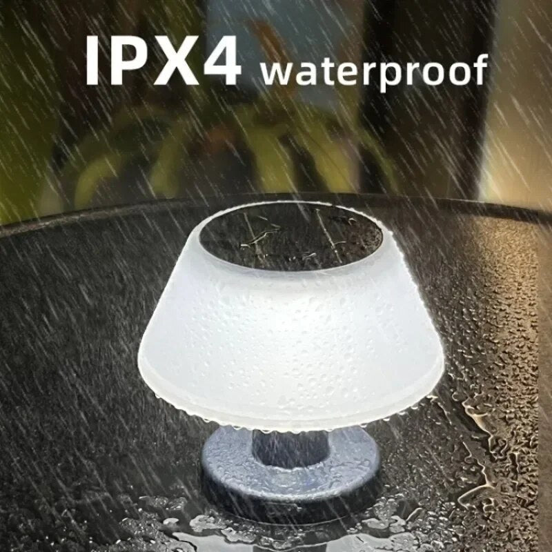 Solar Outdoor Light for Garden, Lawn, and Terrace - Wall Gate Light with Vintage Style