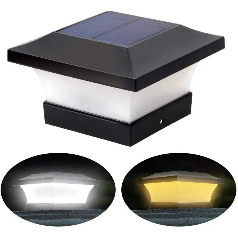 T-SUNRISE Solar Fence Light - Outdoor Solar Lamp for Garden Decoration, Gate, Courtyard, and Cottage