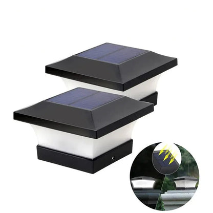 T-SUNRISE Solar Fence Light - Outdoor Solar Lamp for Garden Decoration, Gate, Courtyard, and Cottage