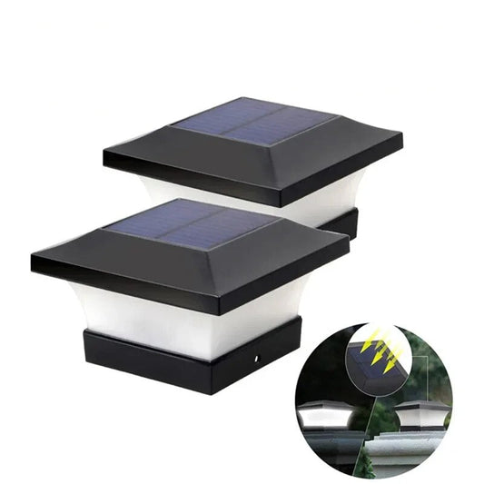 T-SUNRISE Solar Fence Light - Outdoor Solar Lamp for Garden Decoration, Gate, Courtyard, and Cottage